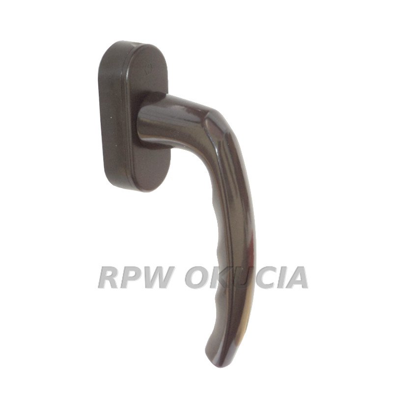 Klamka okienna Hoppe Secustic Atlanta - Brązowa