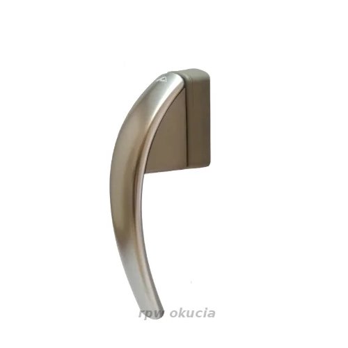 Klamka okienna Roto Swing Secustik srebrny F1 trzpień 37 mm