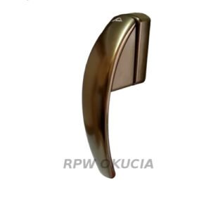 Klamka okienna Roto Swing Secustik średni brąz trzpień 37 mm