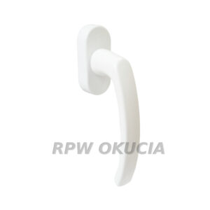 Klamka okienna Hoppe Secustic Luxembourg - Biała T32-42