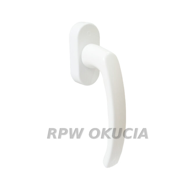 Klamka okienna Hoppe Secustic Luxembourg - Biała T32-42