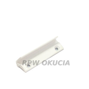 Uchwyt balkonowy z aluminium - Biały